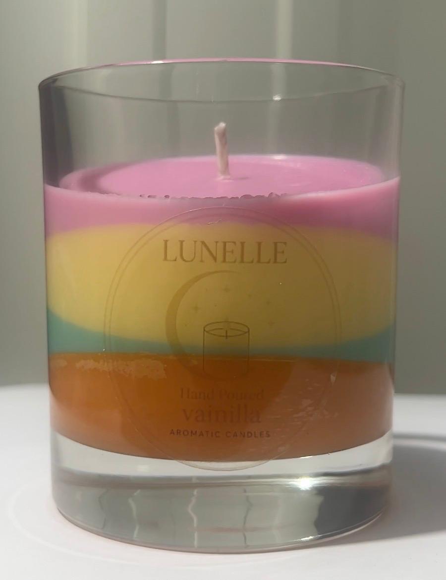 SLANT candle close up